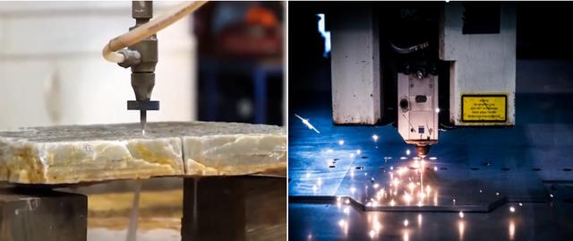 水刀切割和激光切割  第2张